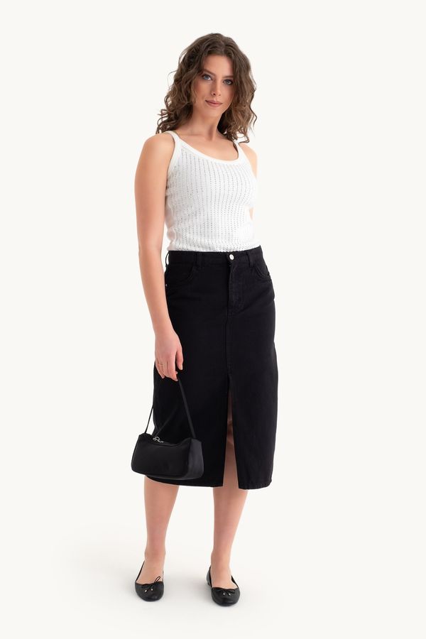 Scoop Neck Ribbed Tank top 2