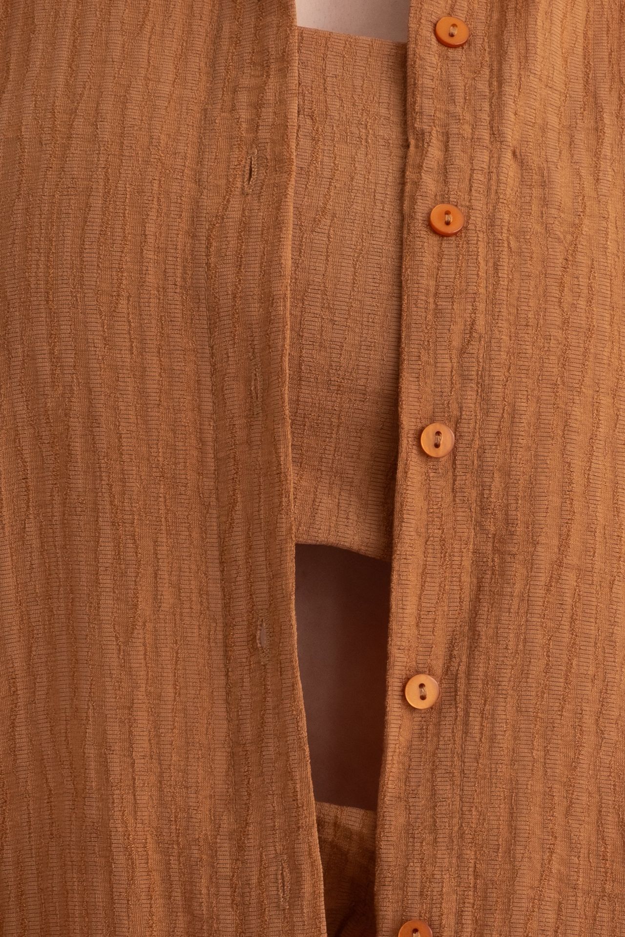 Solid Long Sleeve Casual Shirt