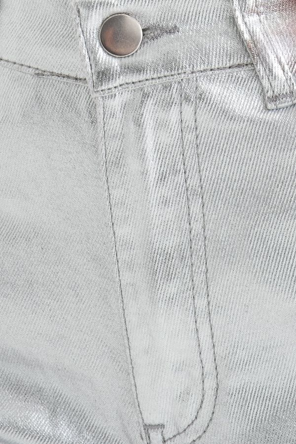 Crew Neck Cropped T-shirt 4