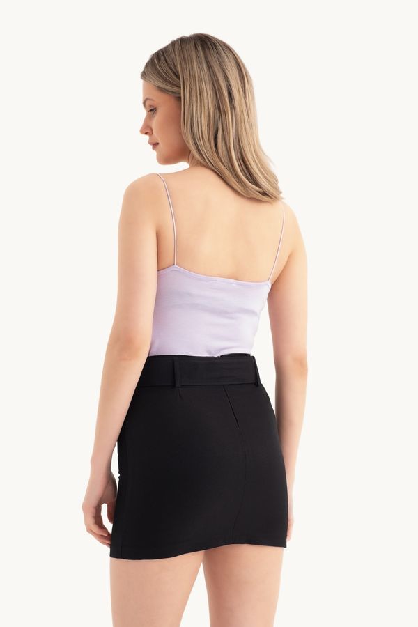 Spaghetti Strap Basic Cropped Cami Top 2