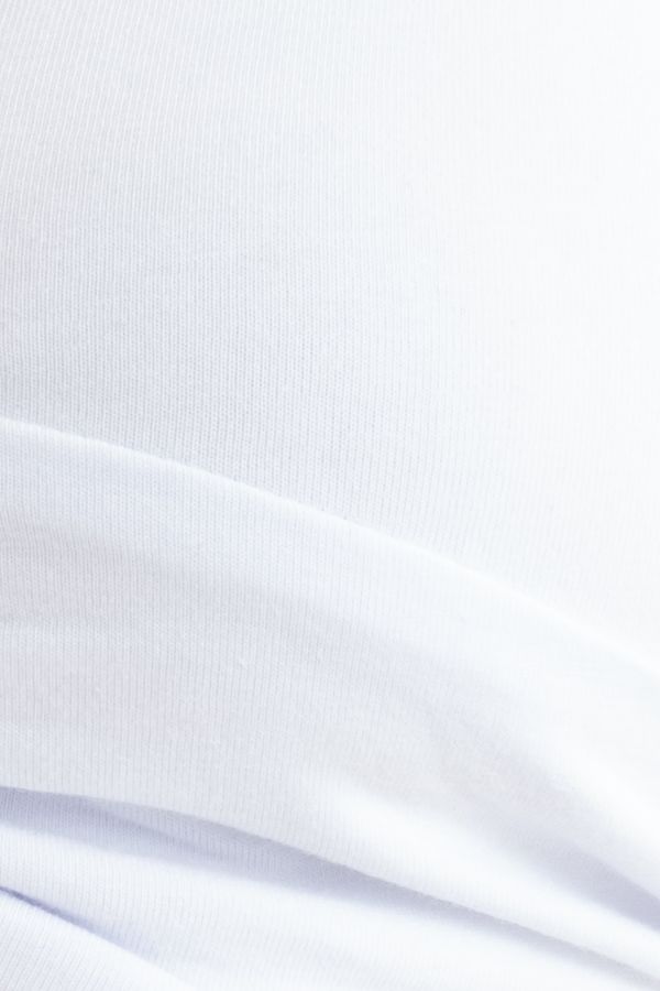 Deep V Neck Knot Front Cap Sleeve Crop Top 5