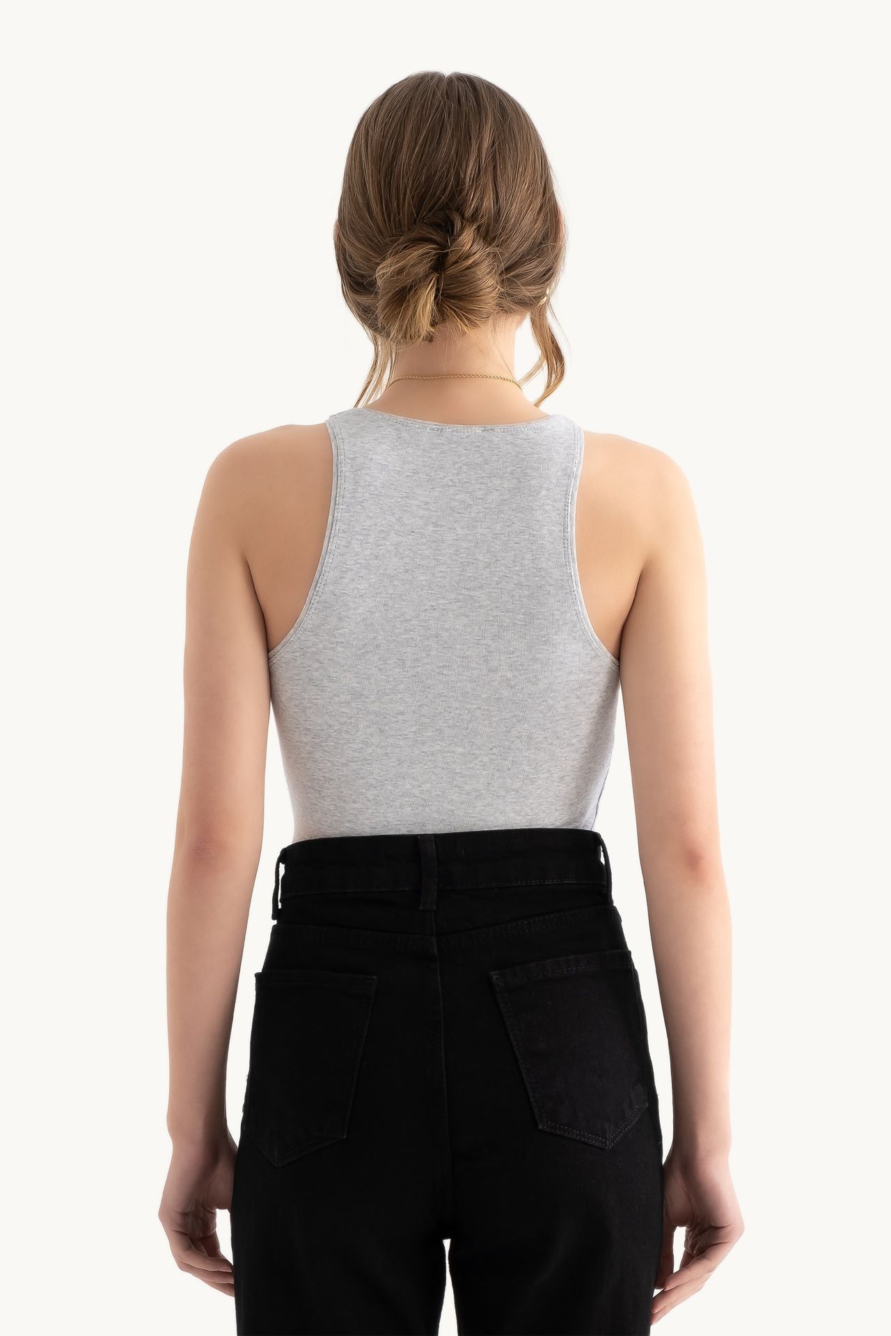 Basic Halter Neck Tank Top