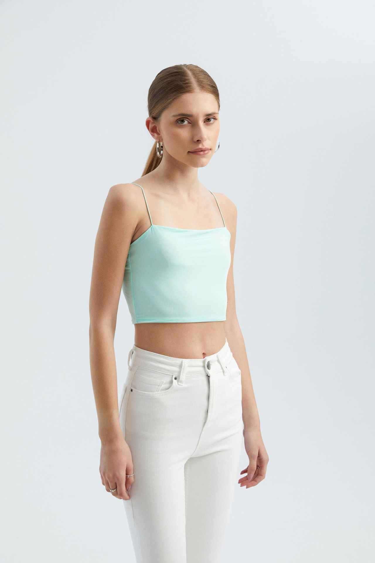 Basic Crop Tank Top