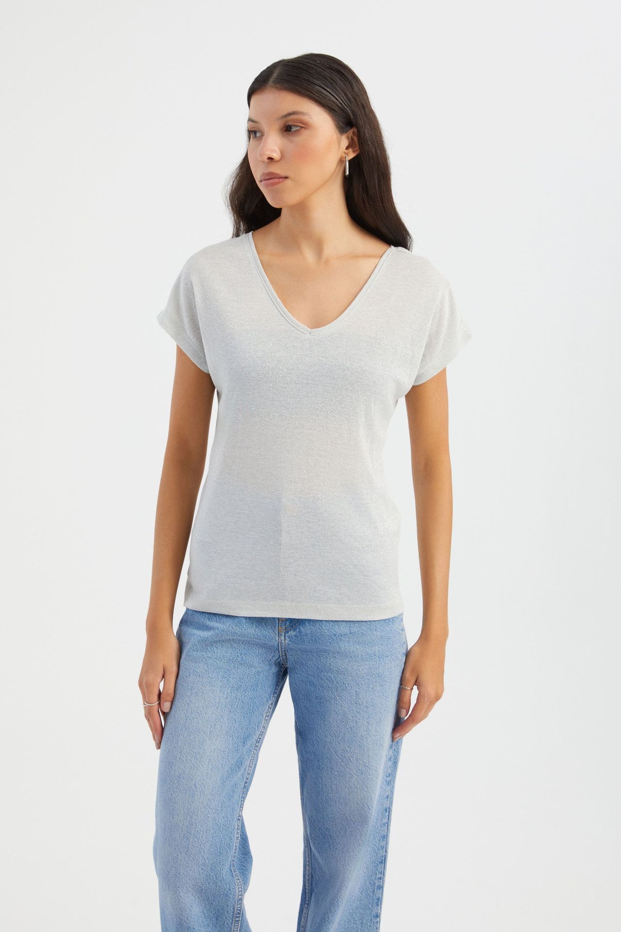 Crew Neck Pocket Short Sleeve T-shirt