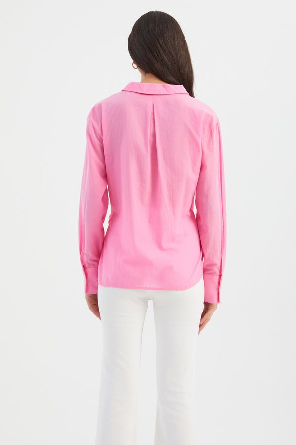 Tie Side Long Sleeve Shirt 6