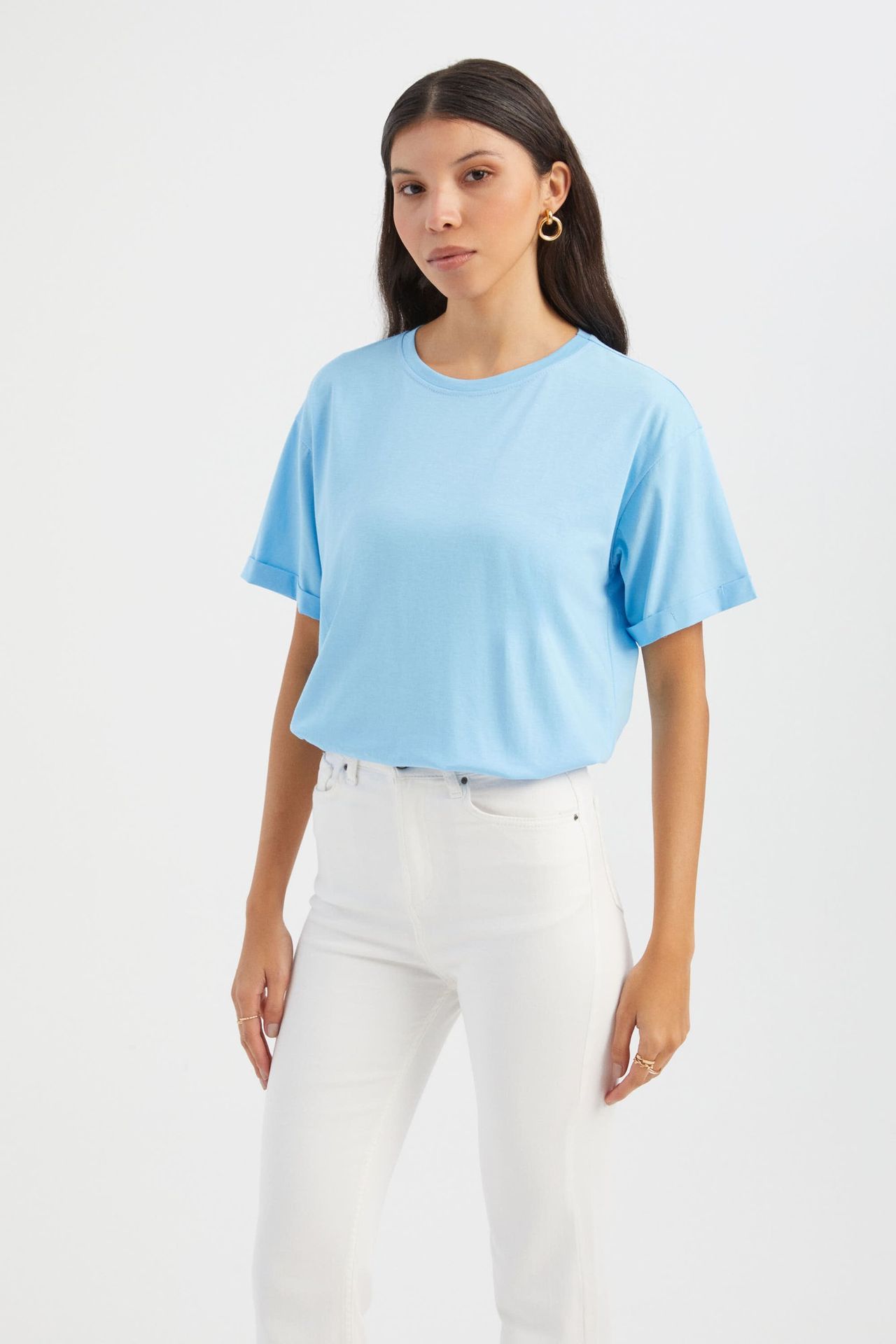 Crew Neck Relaxed T-shirt