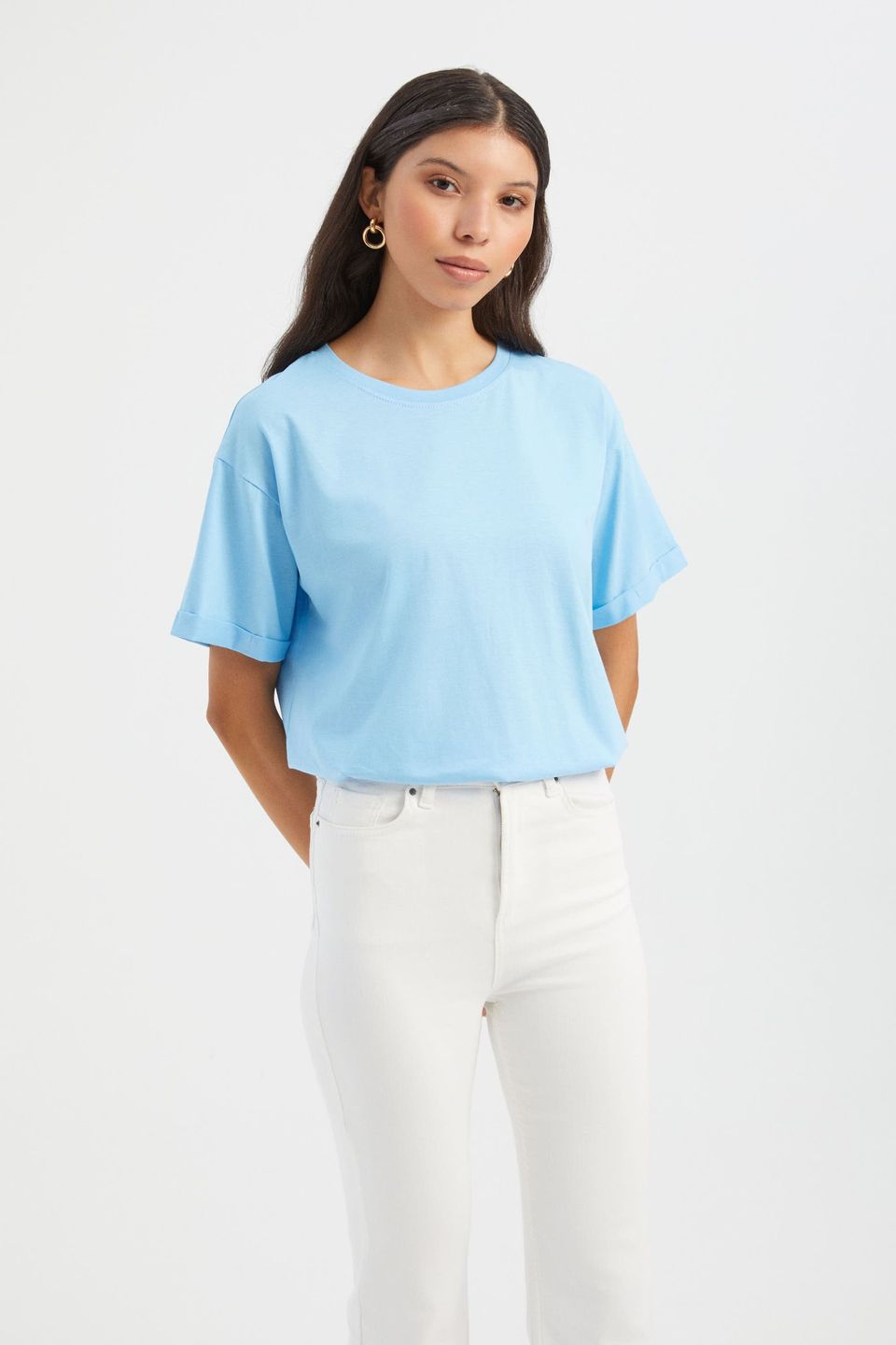Crew Neck Relaxed T-shirt