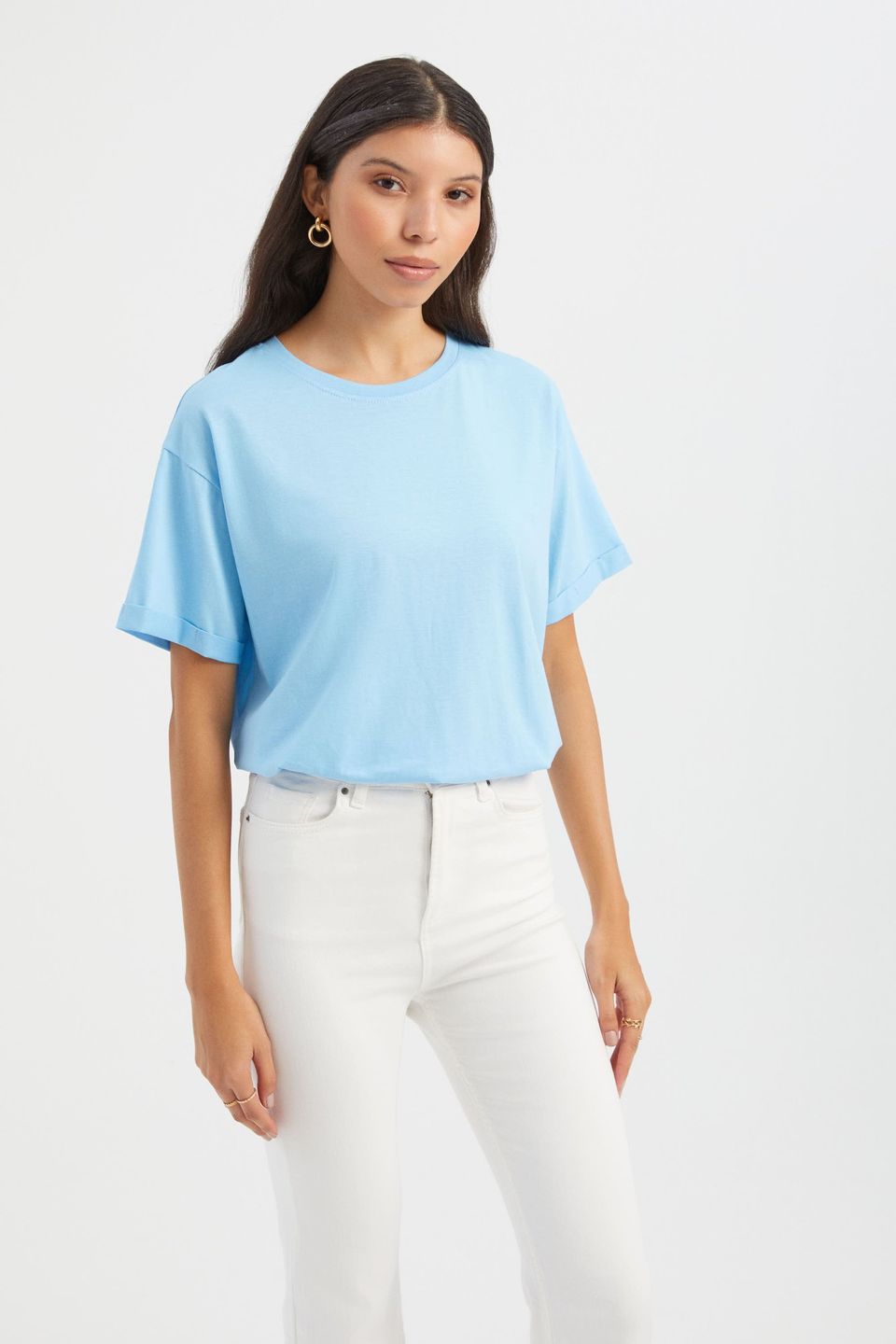 Crew Neck Relaxed T-shirt