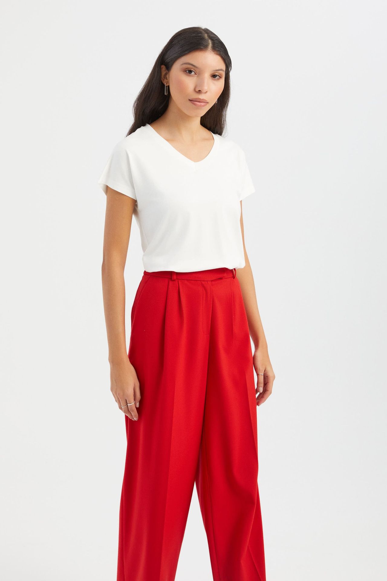 Scoop Neck Relaxed T-shirt