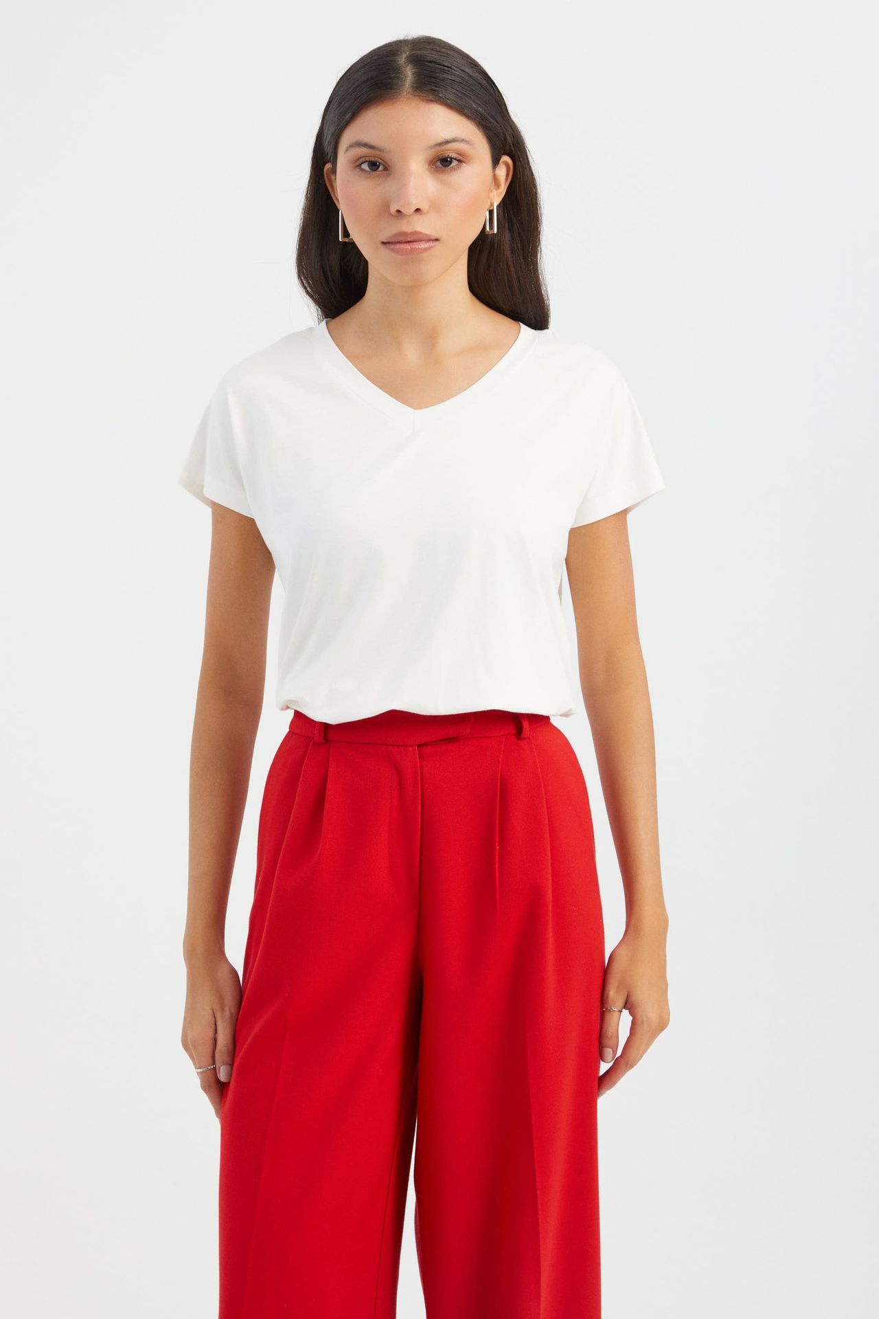 Scoop Neck Relaxed T-shirt