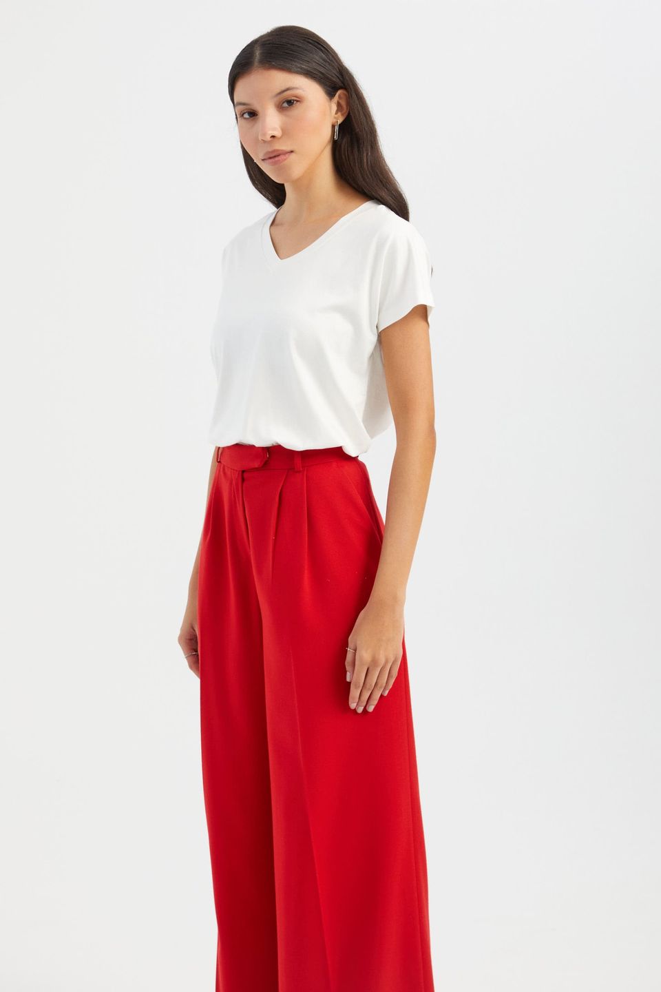 Scoop Neck Relaxed T-shirt
