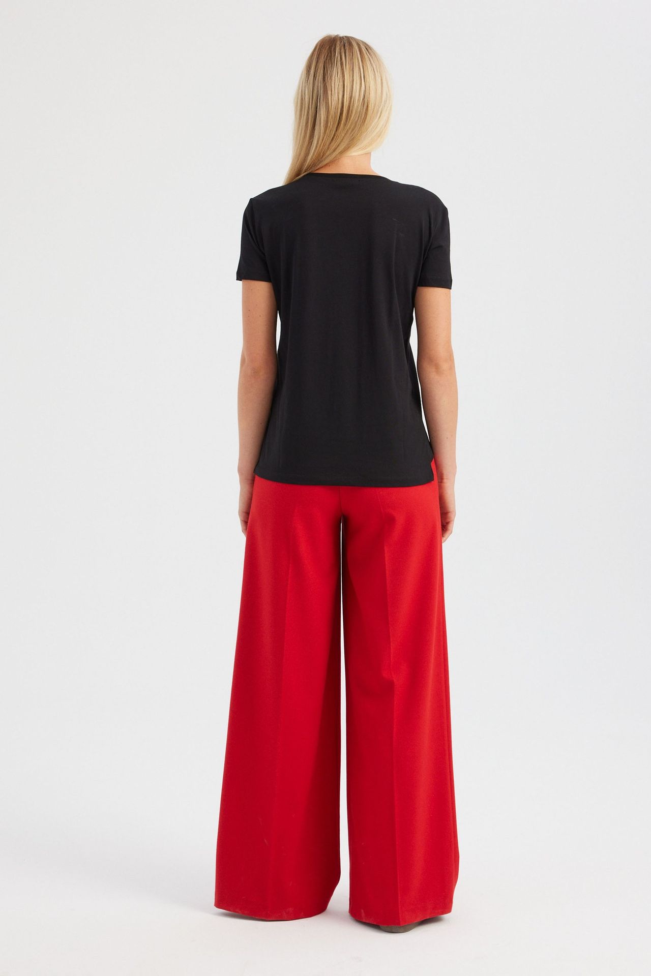V Neck Basic T-Shirt