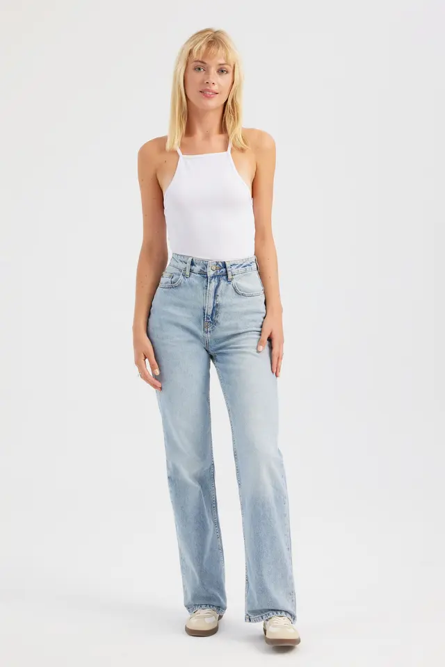 Halter Neck Cotton Cami Top
