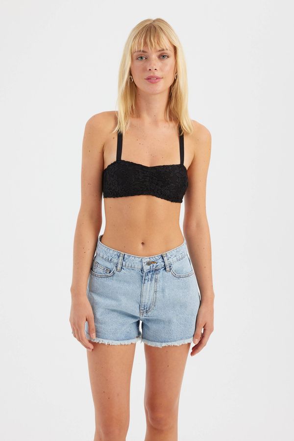 Sweetheart Neck Lace Strappy Bra 2