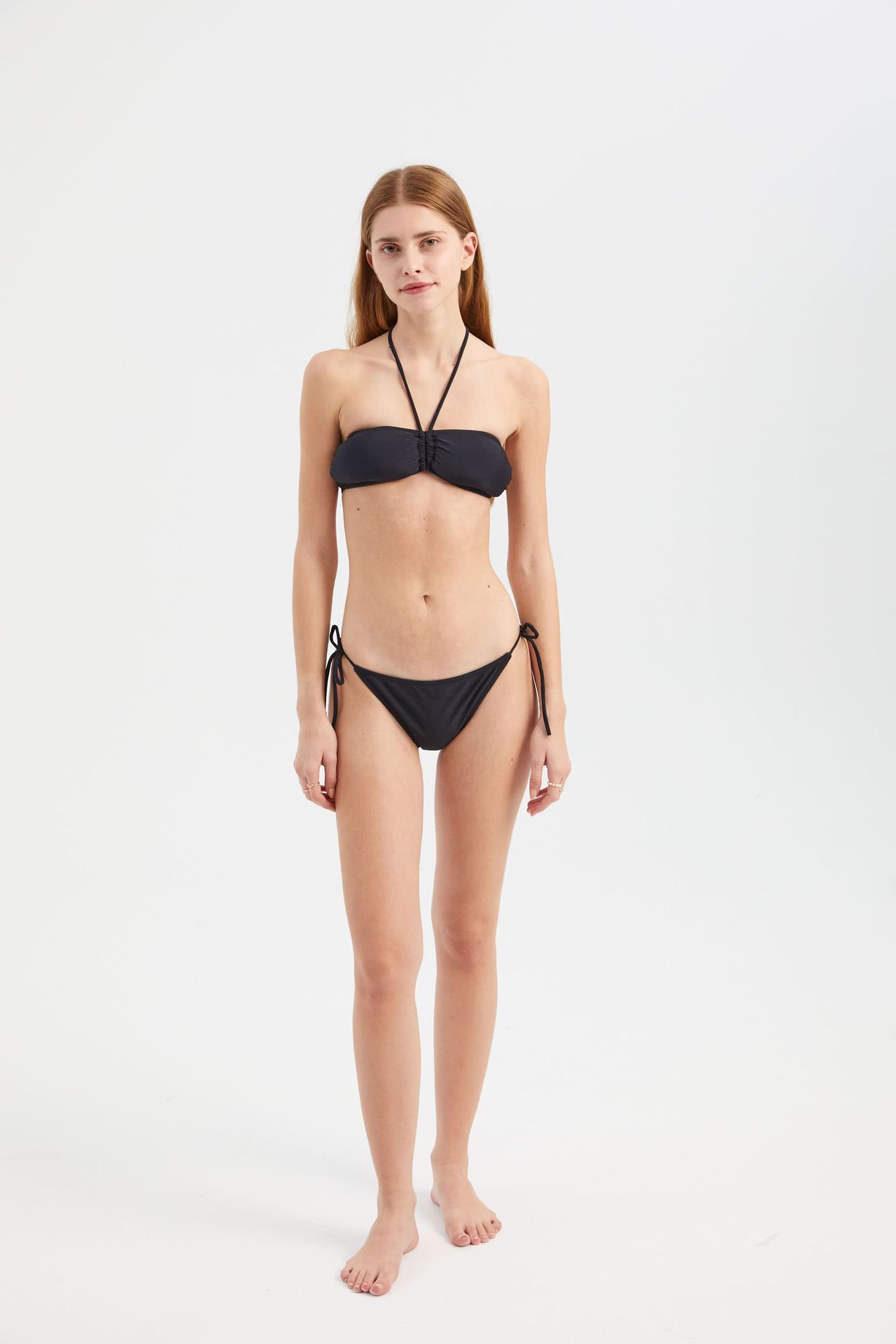 Bandeau Tie Side Bikini set