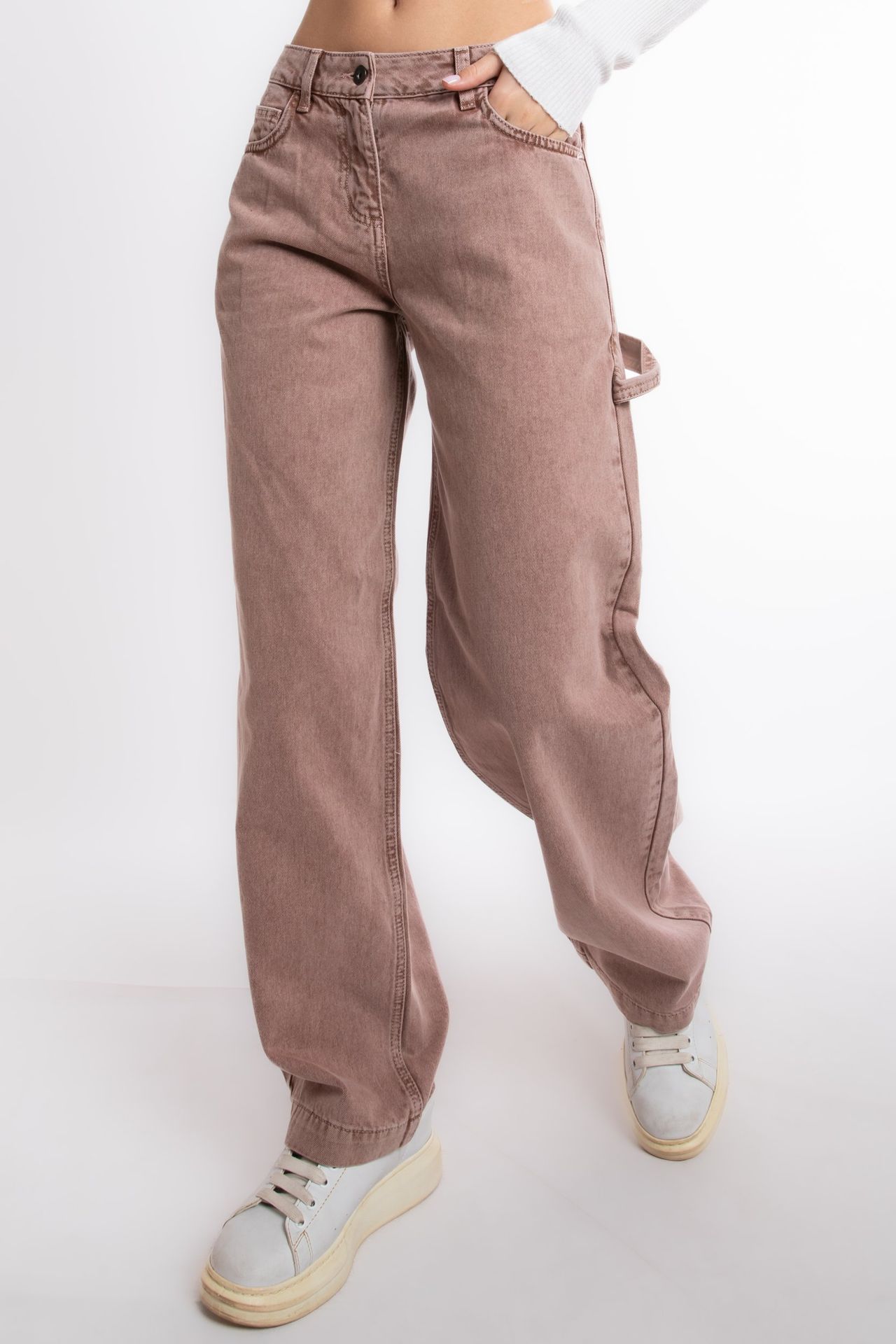 Mid Rise Vintage Wide Leg Jeans