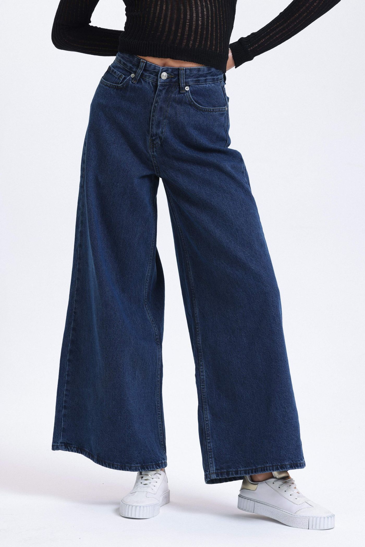 High Waist Wide Leg Jeans