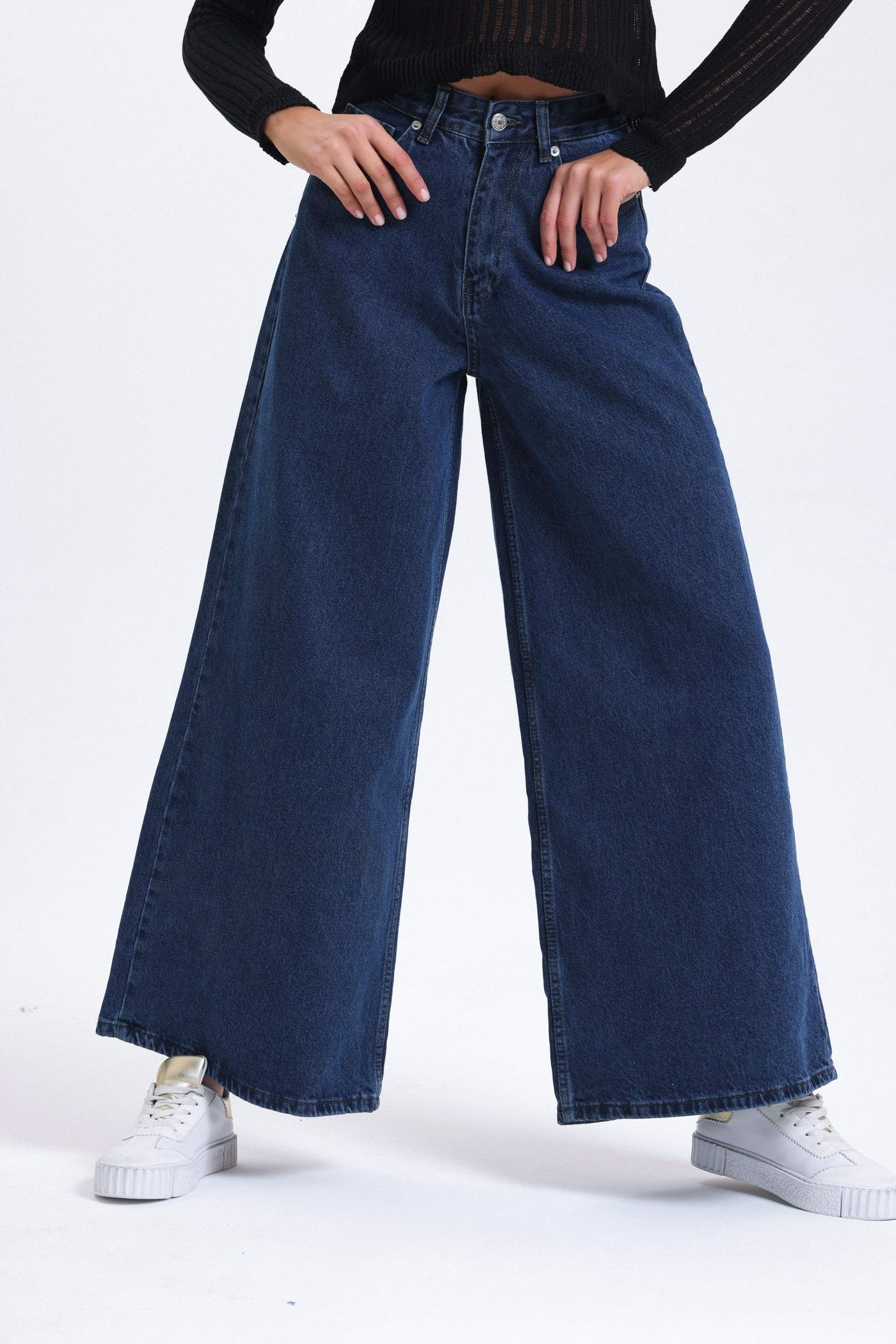 High Waist Wide Leg Jeans