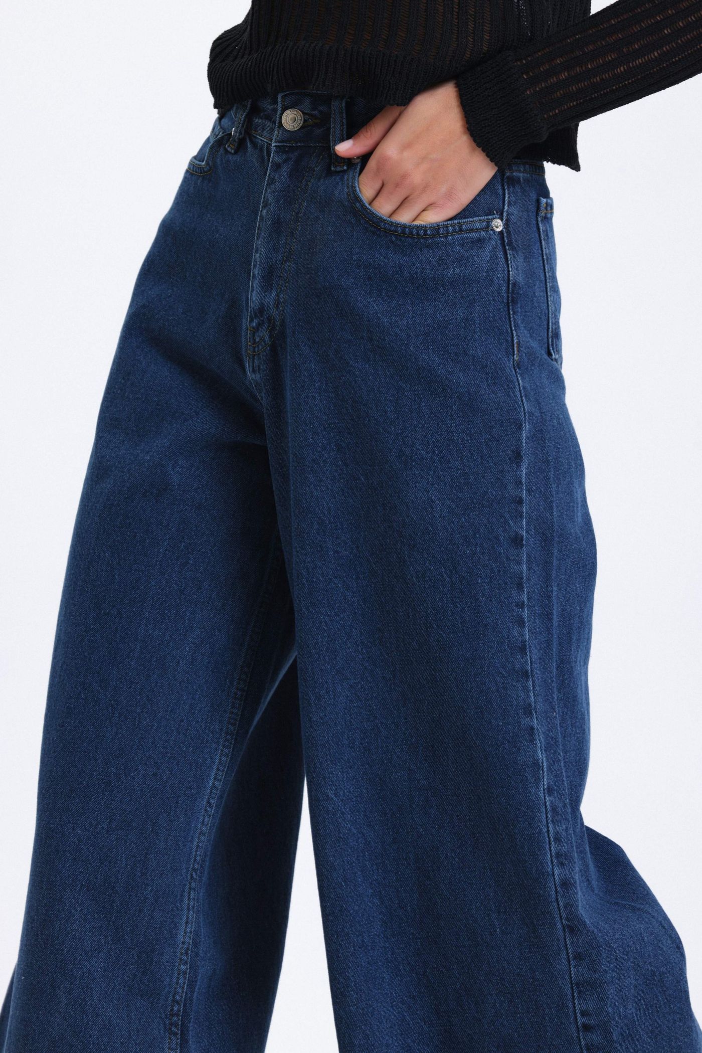 High Waist Wide Leg Jeans