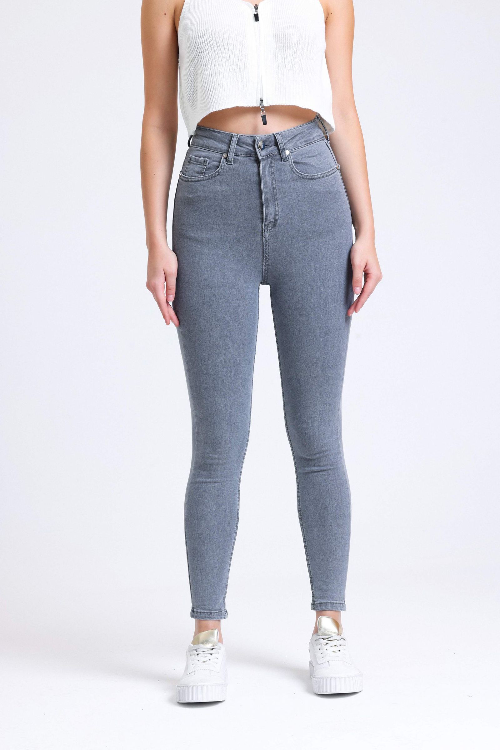 High Waist Skinny Jeans