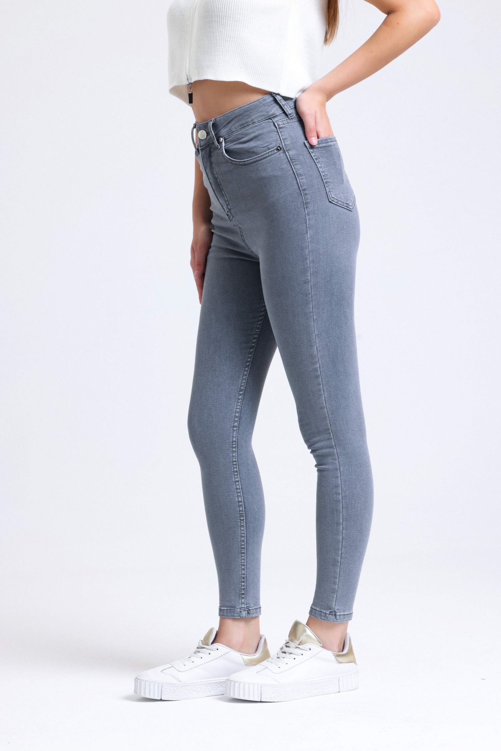 High Waist Skinny Jeans