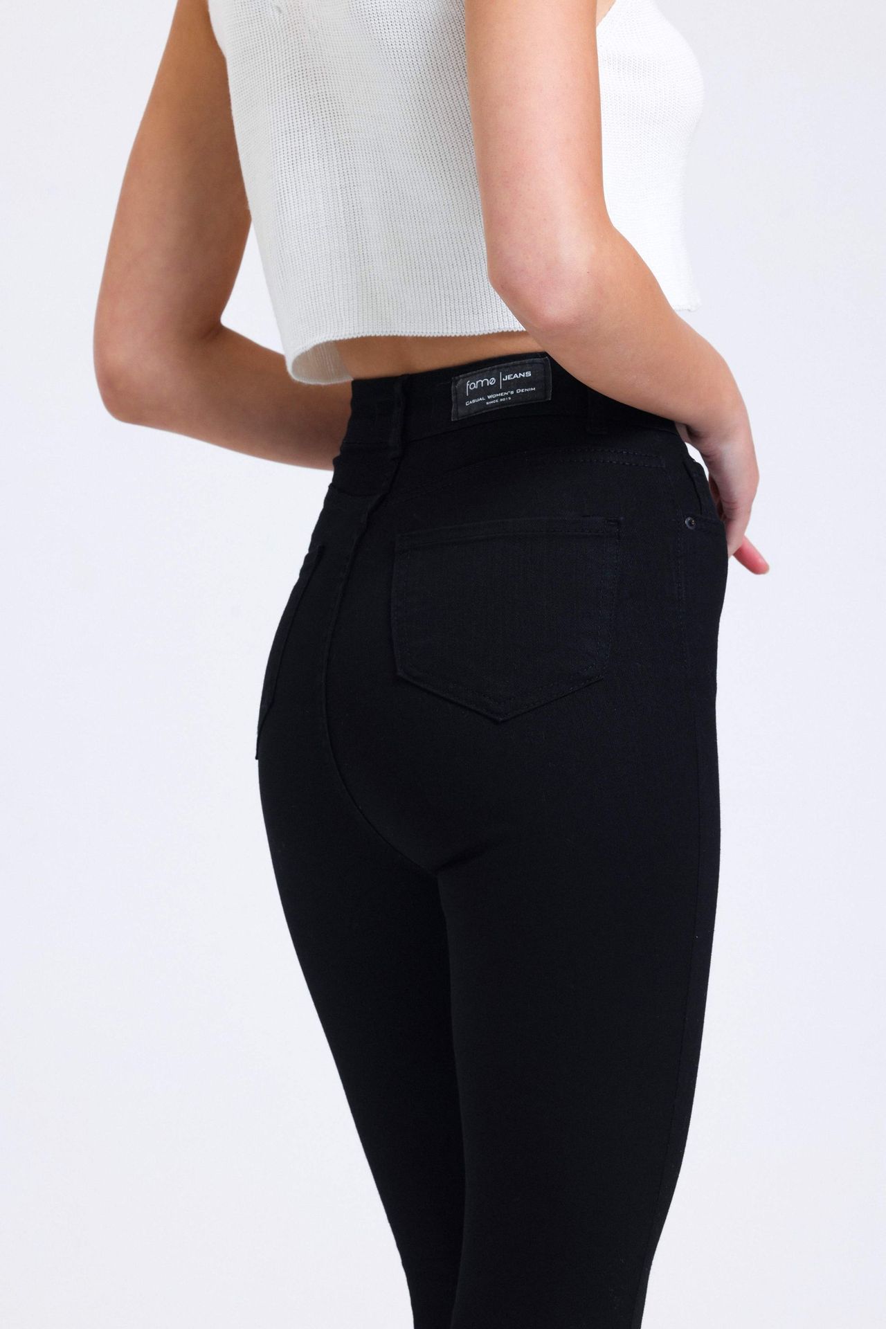 High Waist Skinny Jeans