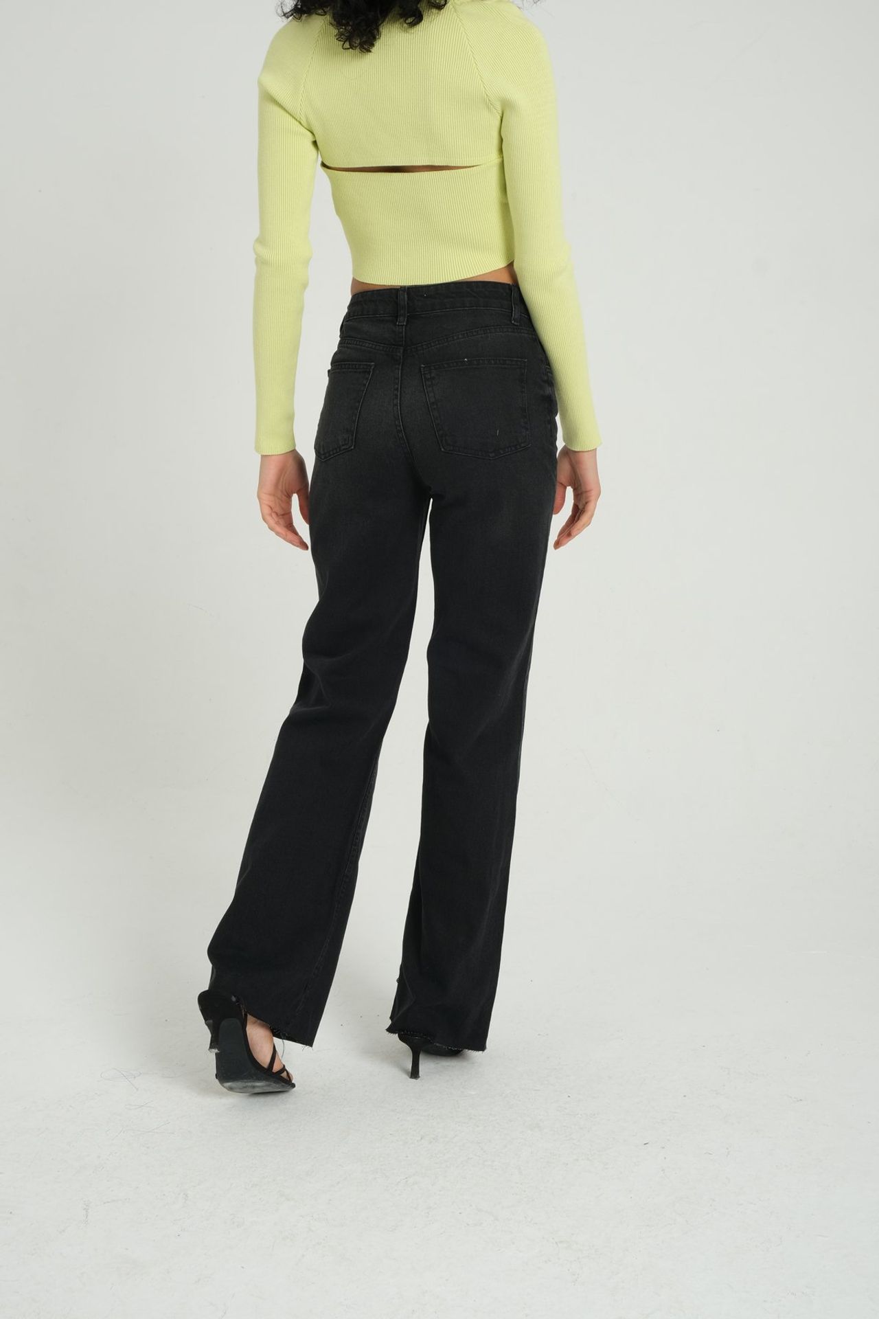 High Waist Wide Leg Jeans