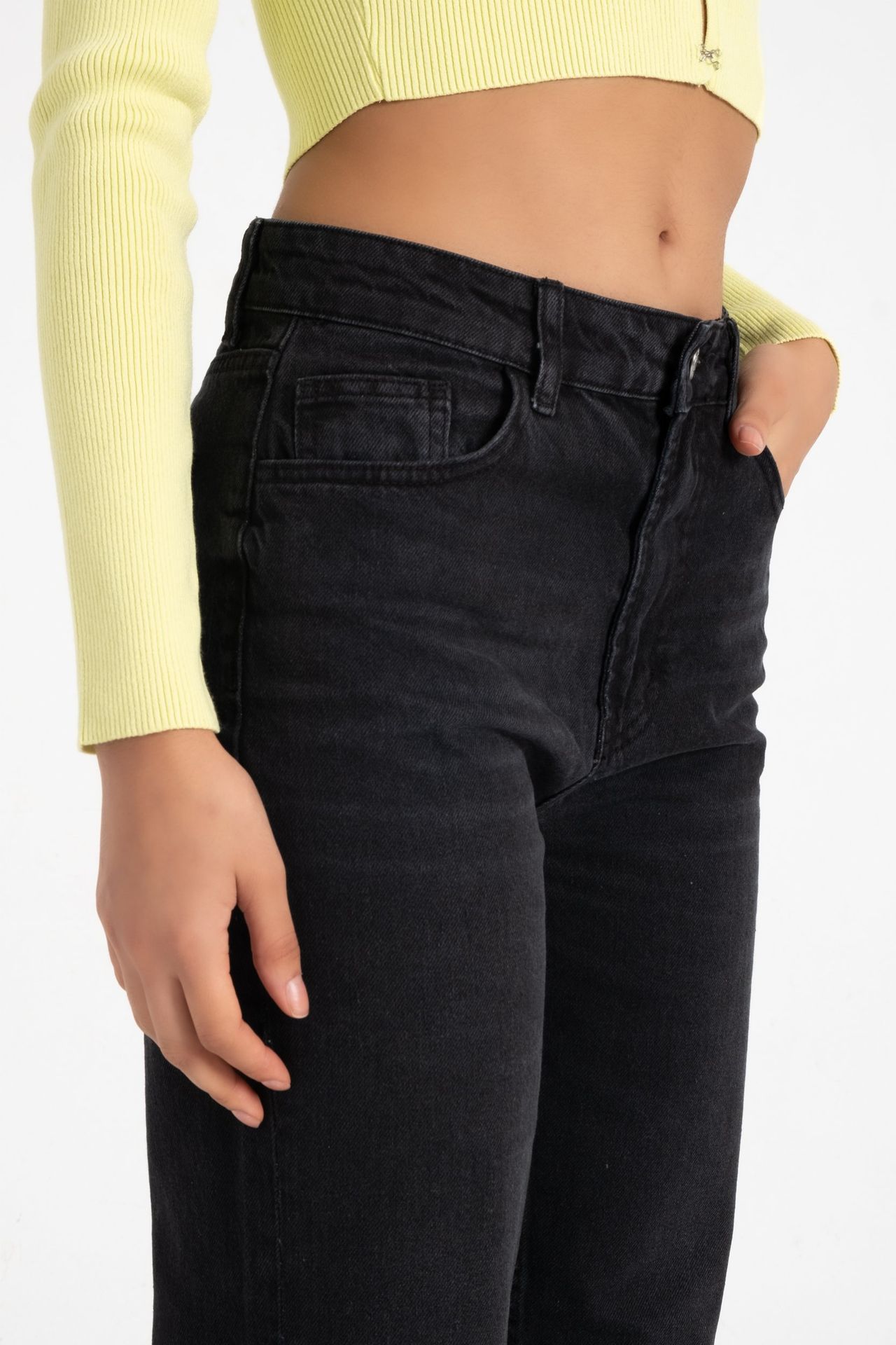 High Waist Wide Leg Jeans