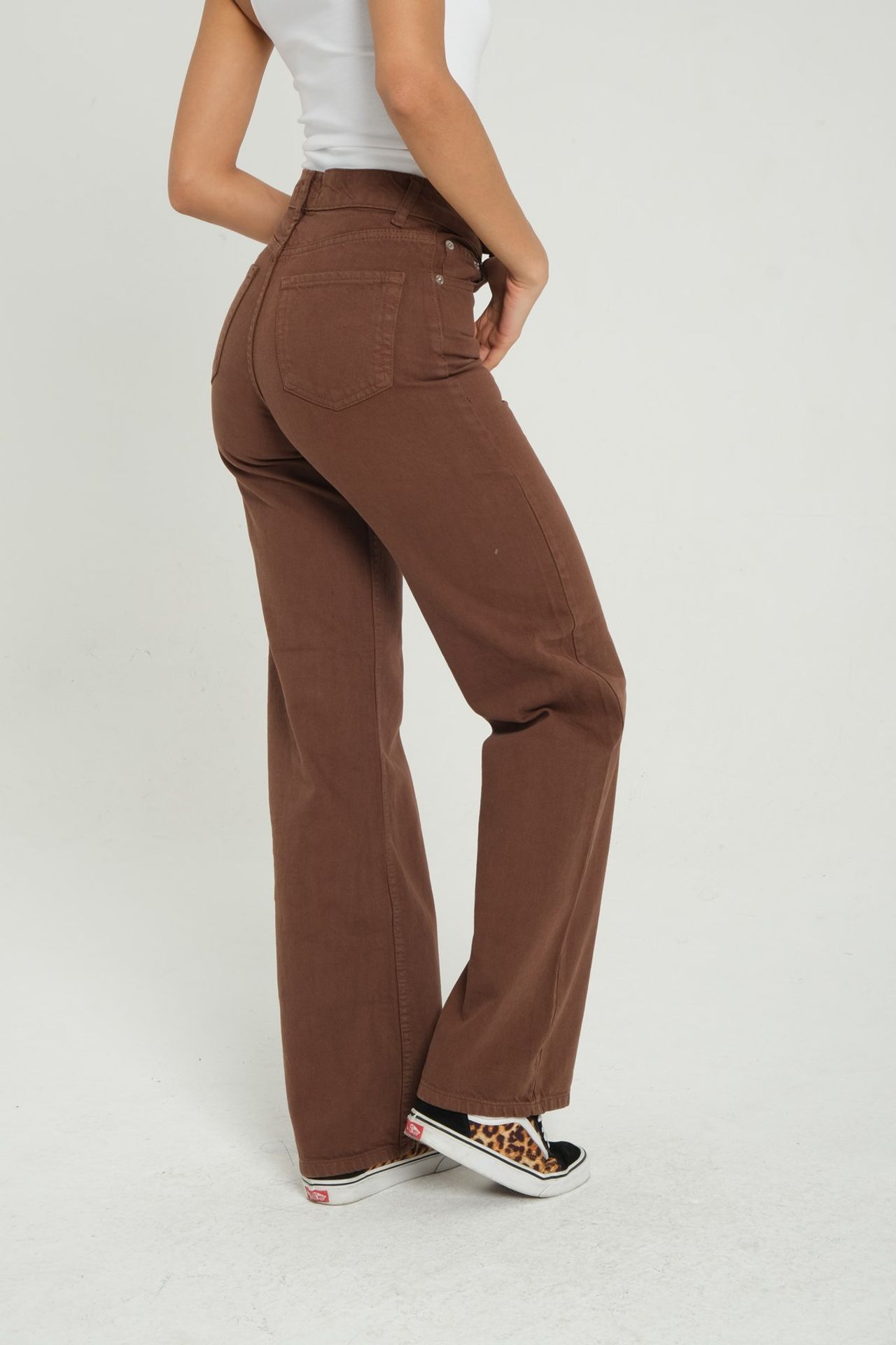 High Waist Wide Leg Jeans