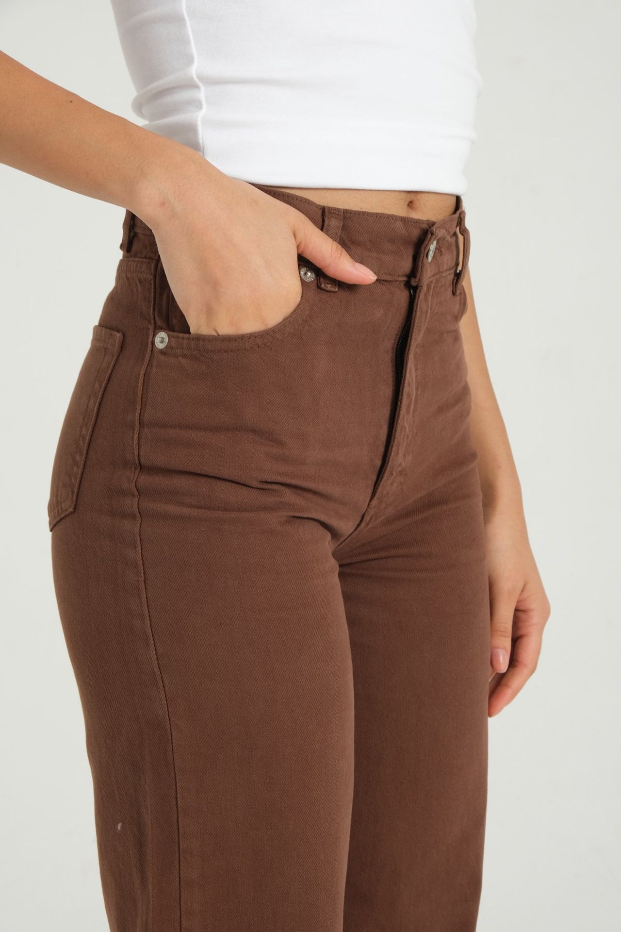 High Waist Wide Leg Jeans