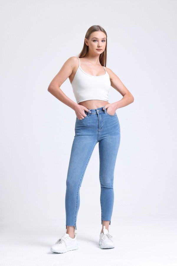 High Waist Skinny Jeans 3