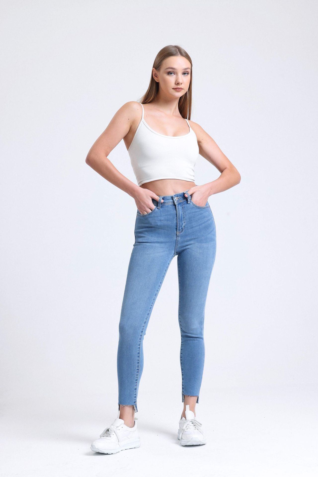High Waist Skinny Jeans