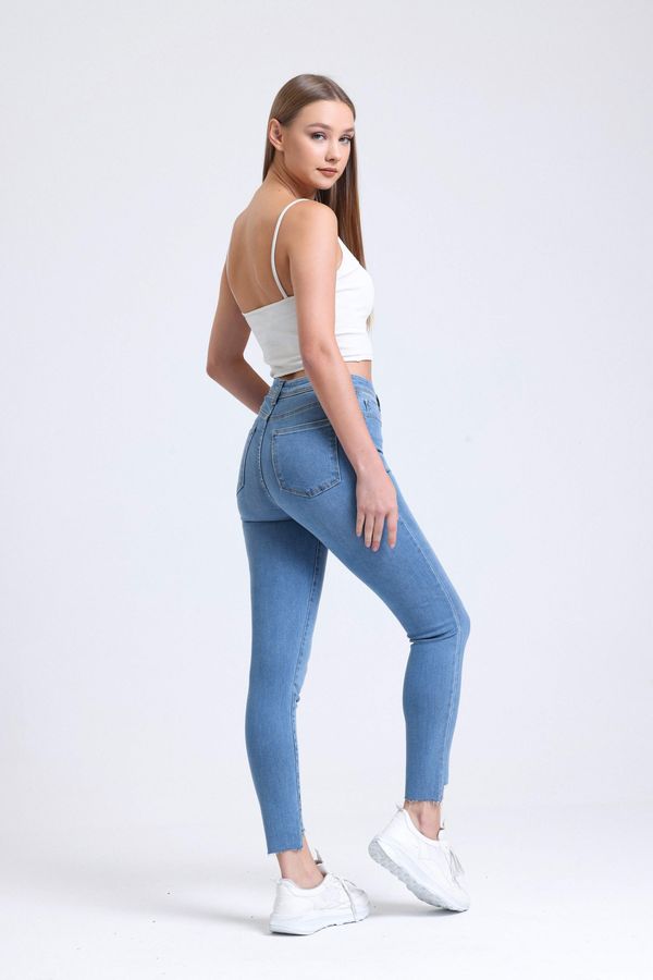 High Waist Skinny Jeans 4