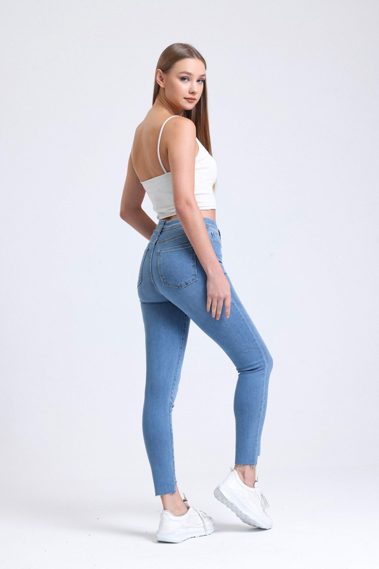 High Waist Skinny Jeans