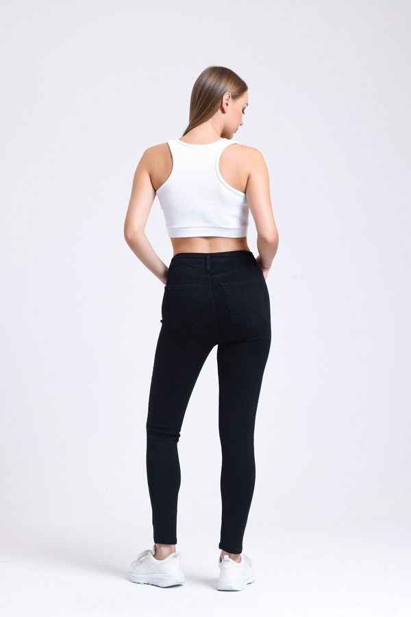 High Waist Skinny Jeans 6