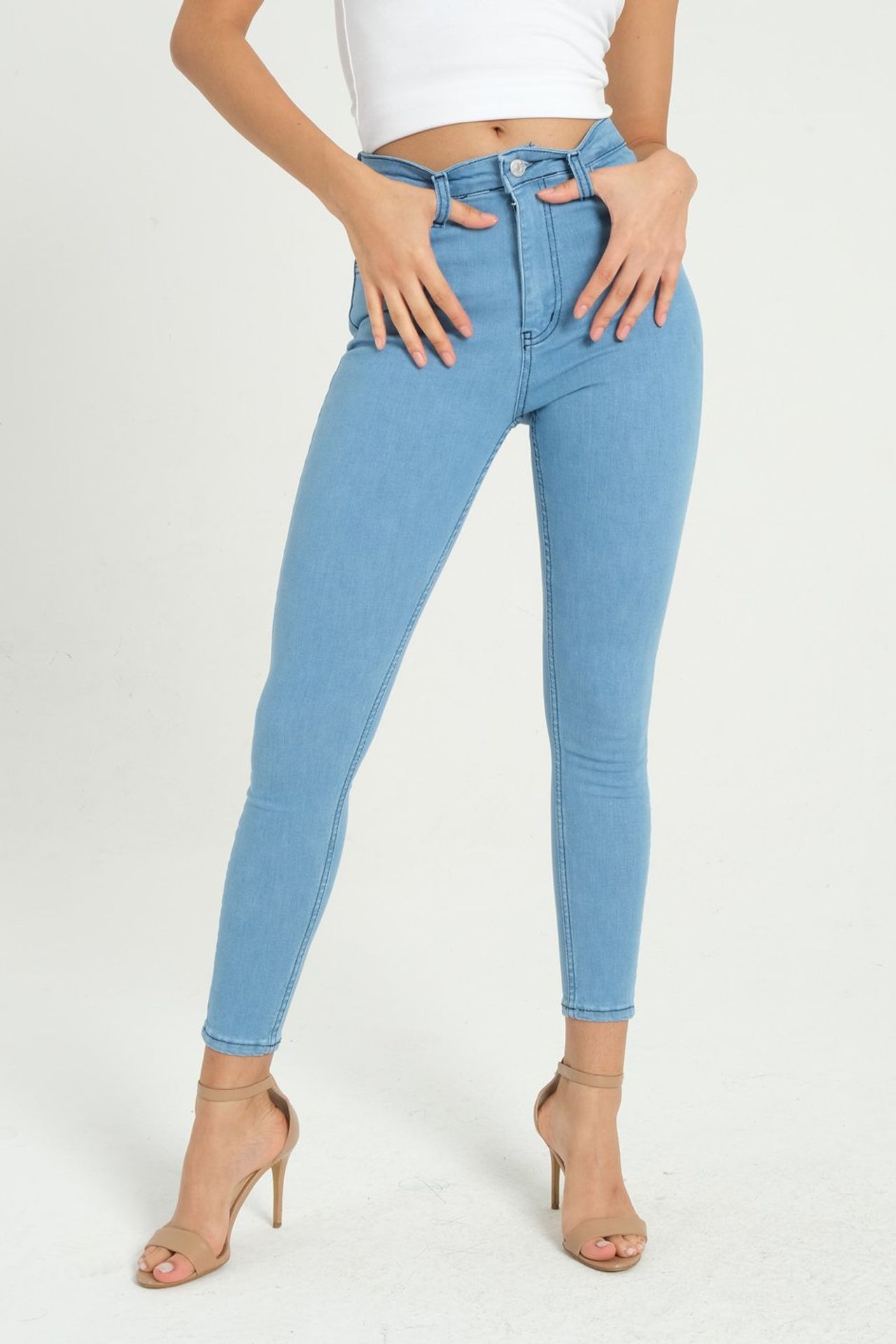 High Waist Skinny Jeans