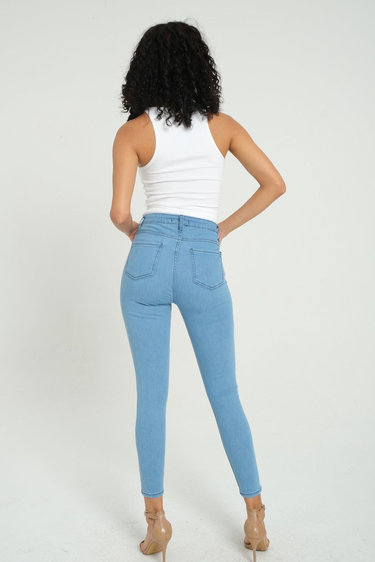 High Waist Skinny Jeans