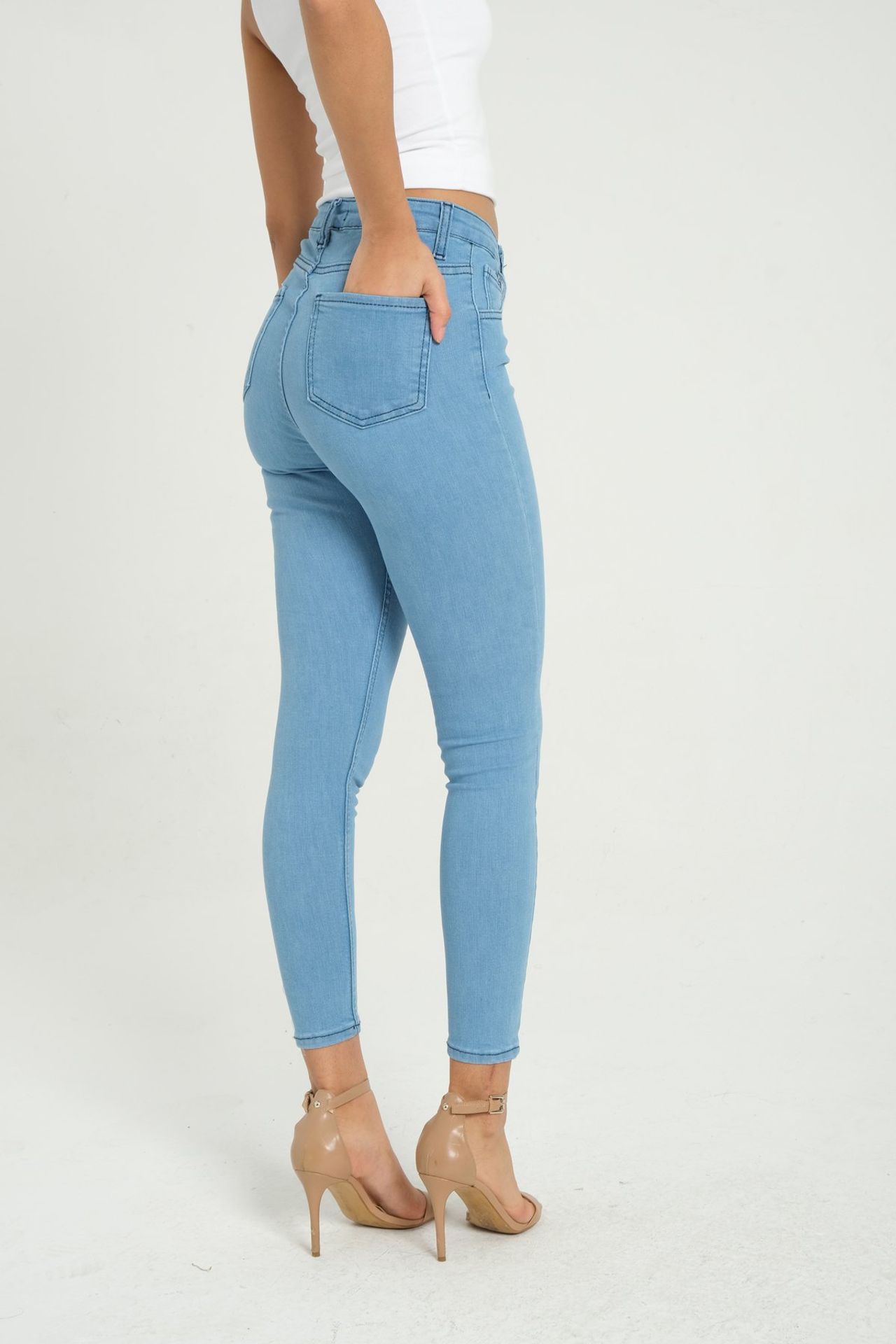 High Waist Skinny Jeans