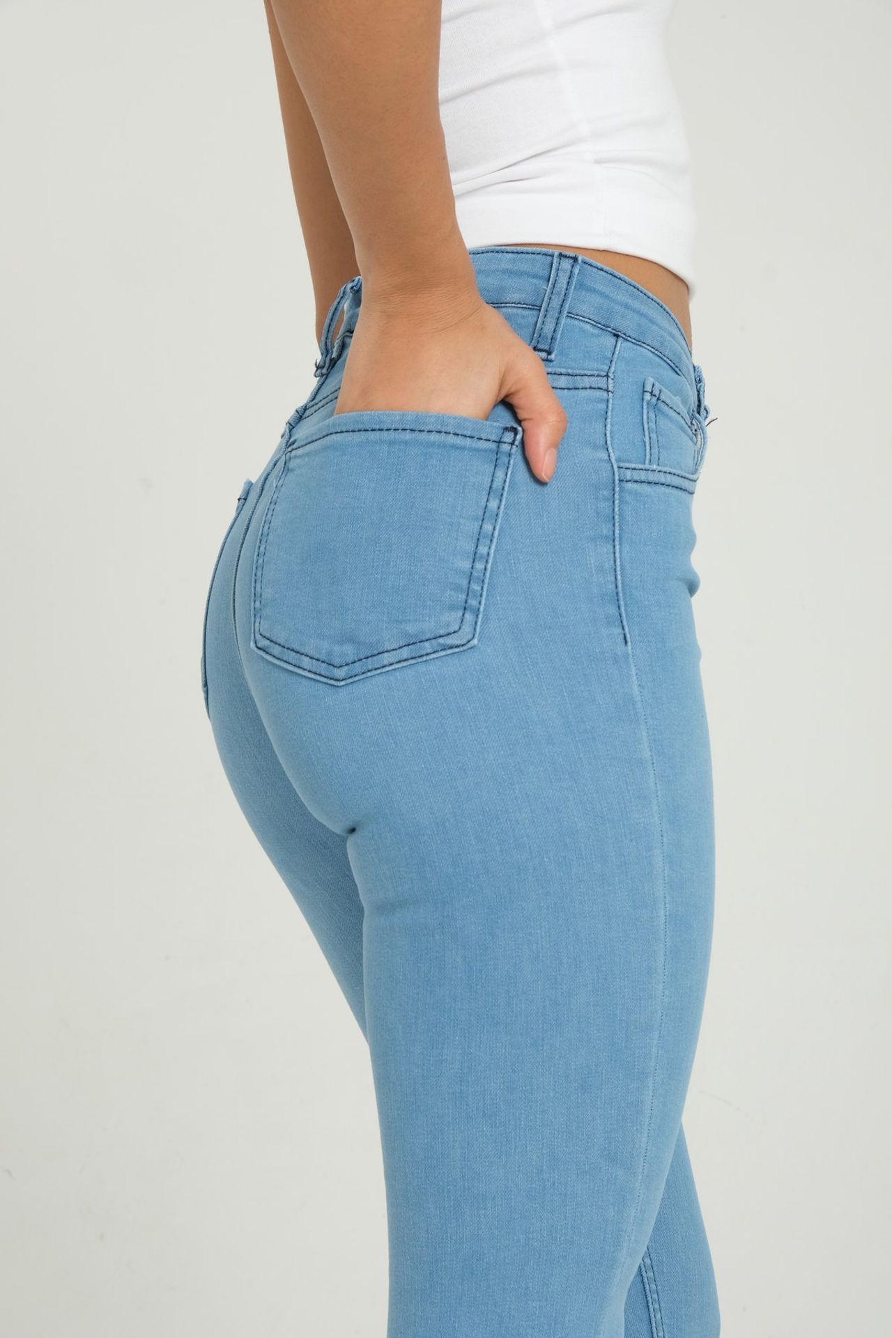 High Waist Skinny Jeans
