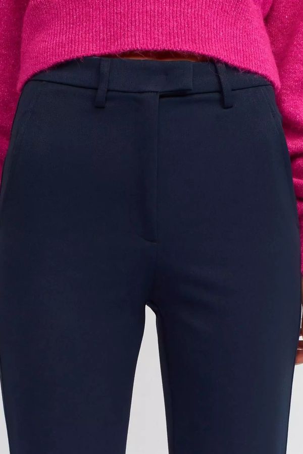 Mid Rise Straight Leg Trousers 5
