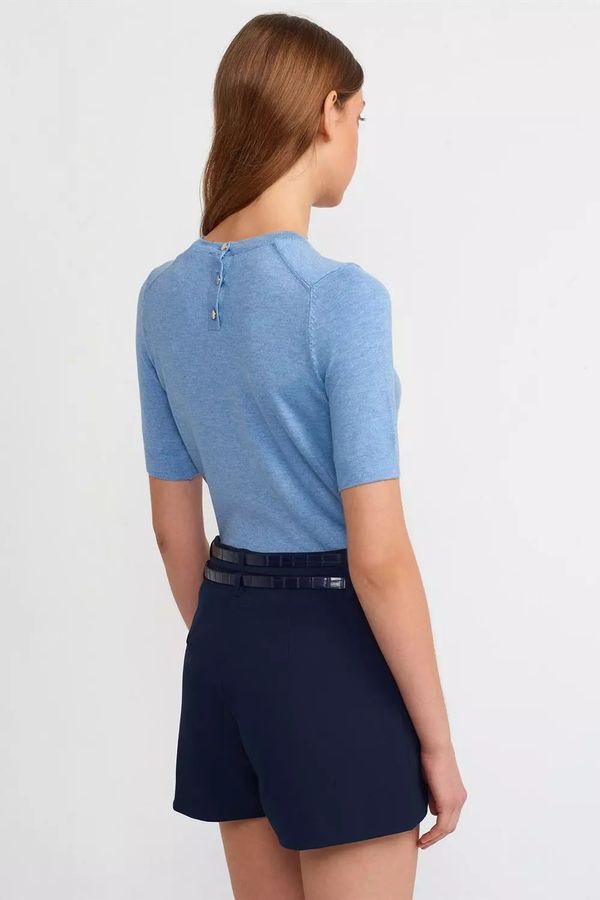 Mid Rise Pleated Mini Short Skirt with a Belt 3
