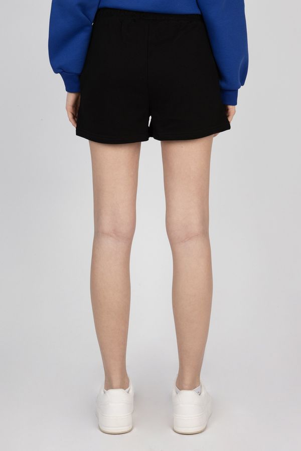 High Waist Drawstring Shorts 2
