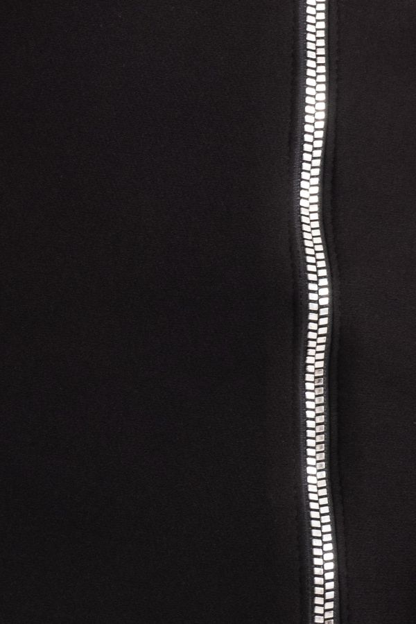 Mid Rise Zippered Mini Skirt 5