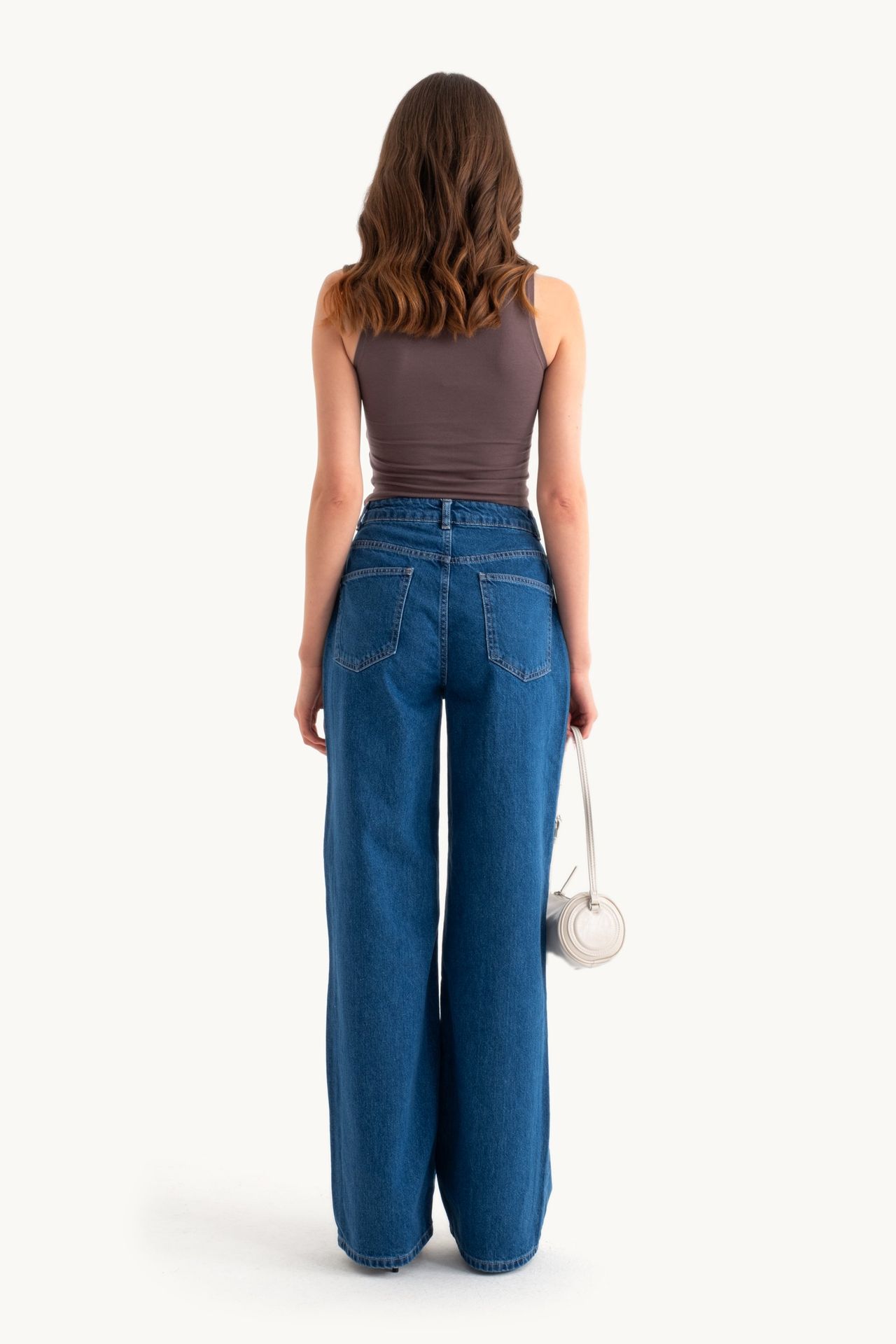 High Waist Wide Leg Jeans