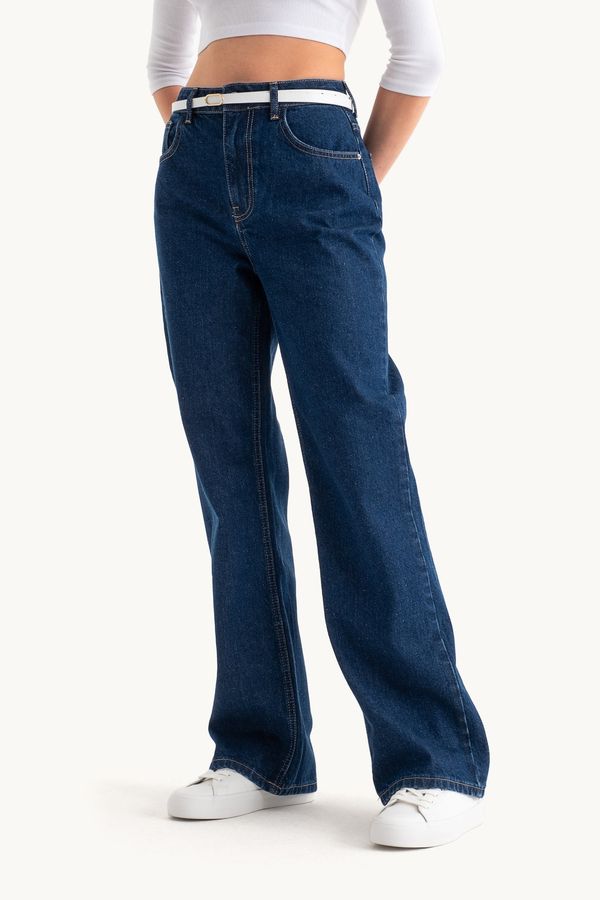 High Waist Wide Leg Jeans 1