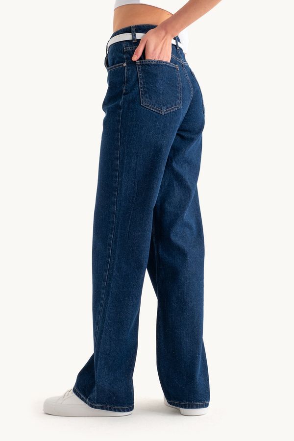High Waist Wide Leg Jeans 2