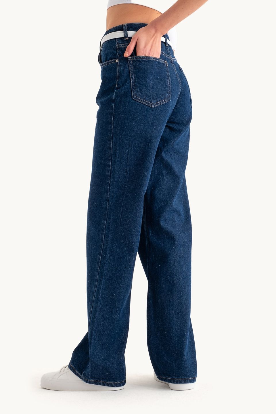 High Waist Wide Leg Jeans