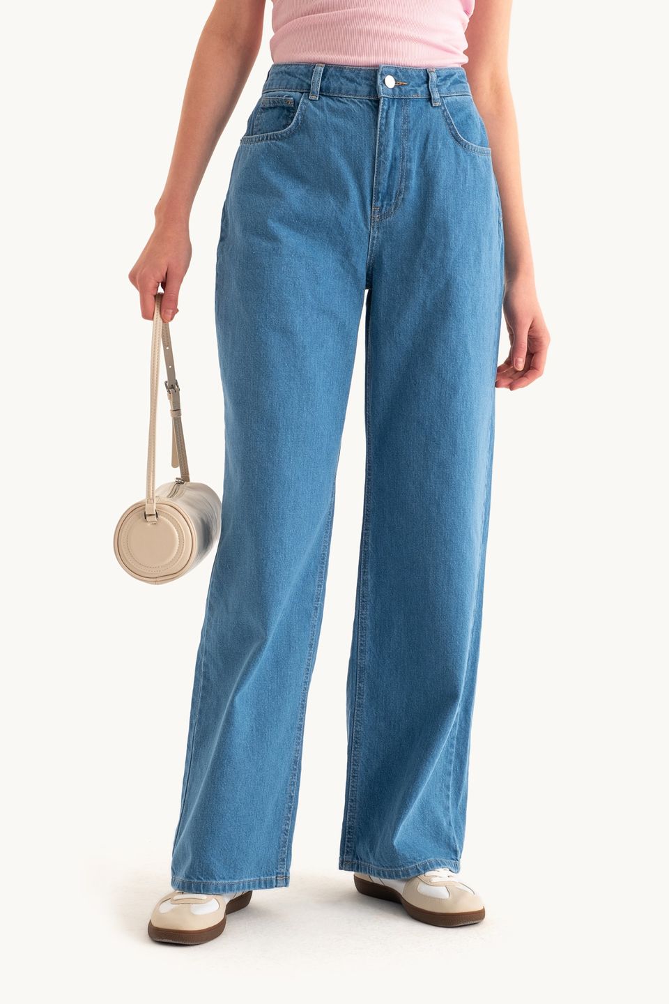 High Waist Wide Leg Jeans