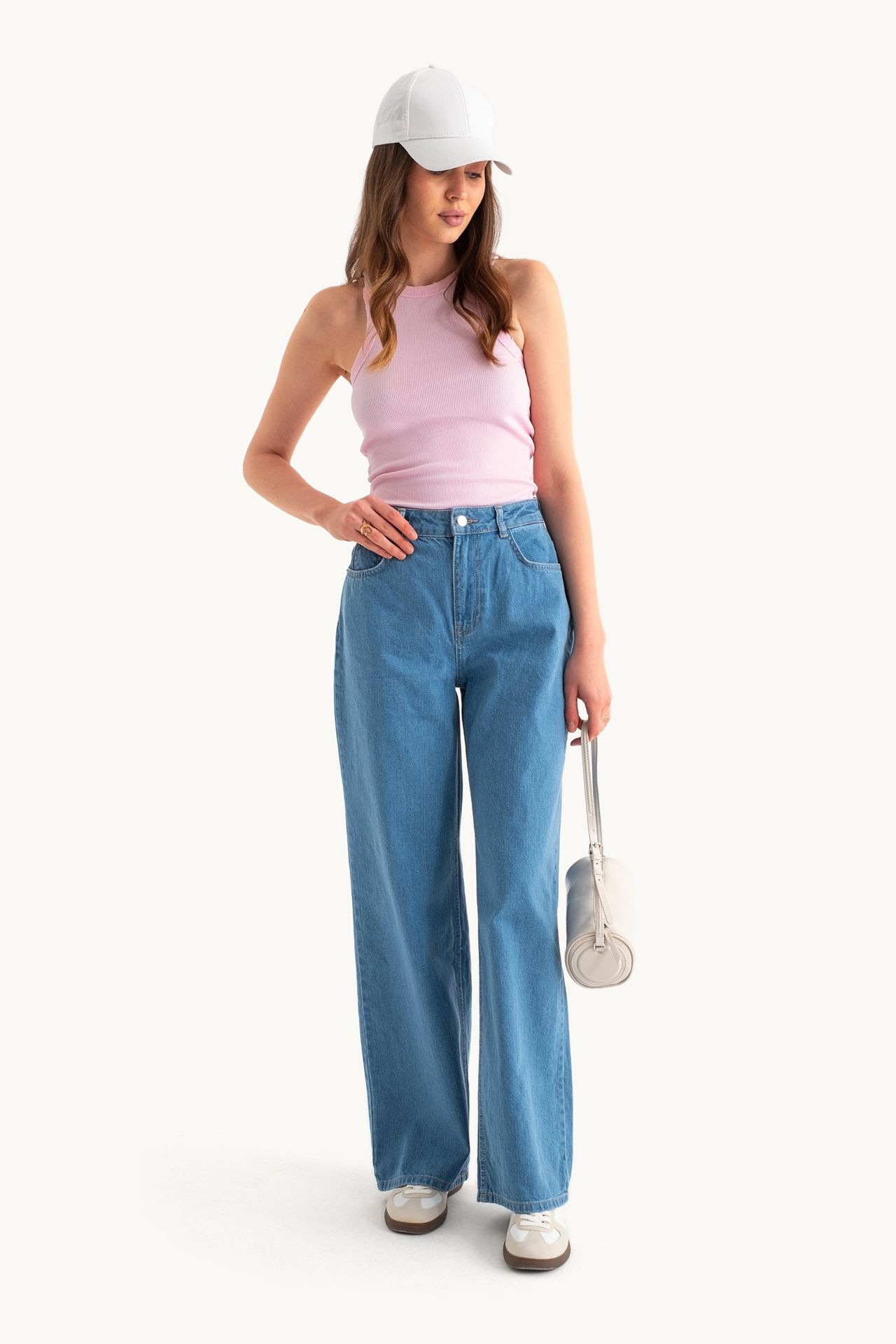 High Waist Wide Leg Jeans