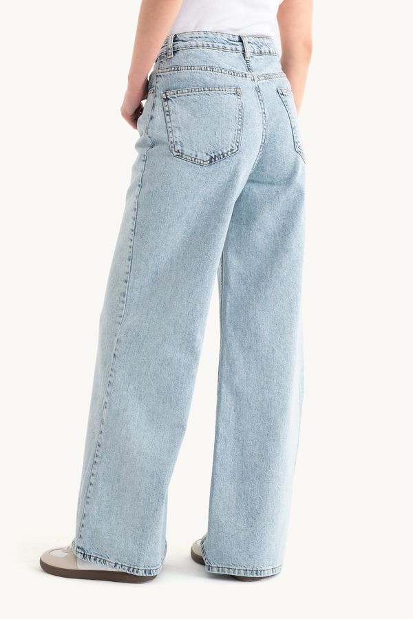 High Waist Super Wide Leg Jeans 4